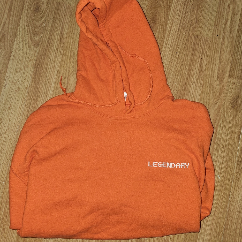 Gildan Vibrant Orange Unisex Hoodie